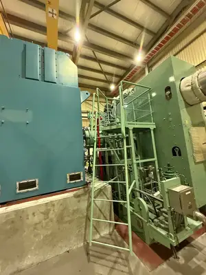 USED 2015 SNM TURBINE/ ABB ALTERNATOR C10-R6-X