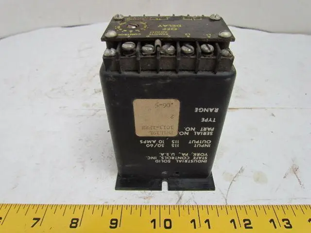 Used ISSC INDUSTRIAL SOLID STATE CONTROLS _UNKNOWN_ Miscellaneous MRO | Arrow Industrial #653732