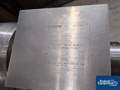 USED Pure-Flo Precision 500 Liter Pure Flo Precision Reactor, AL6XN S/S, 45/125#