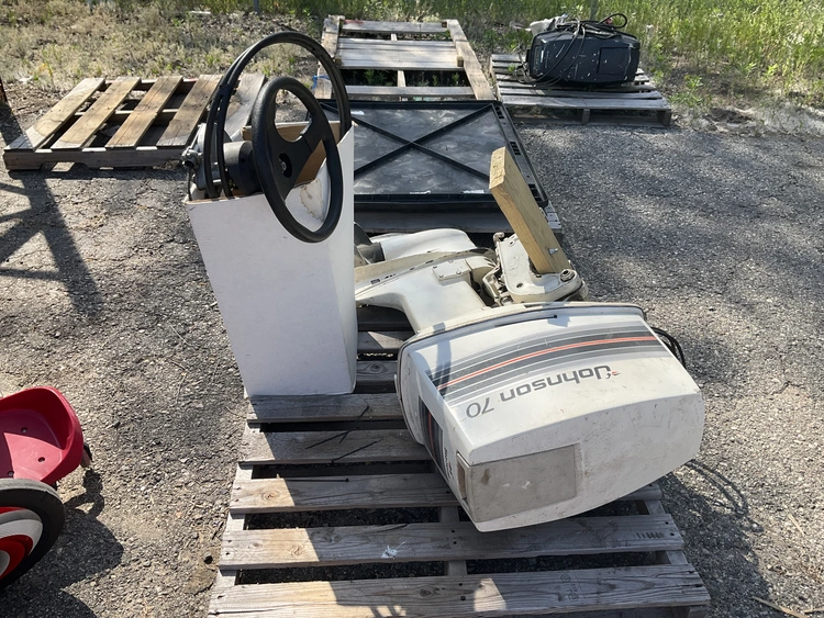 Used JOHNSON 70HP Gasoline Engines Michigan US | Miedema Asset Management Group #1183258