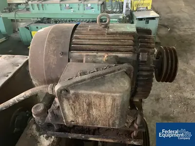 USED Sprout Waldron Sprout Waldron Twin Screw Pug Mill Mixer, Model DA40-20, S/S