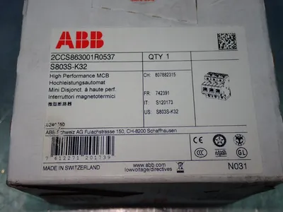 New | in-Stock ABB 2CCS863001R0537 Circuit Breakers Ohio US | HGR 24 #1186292