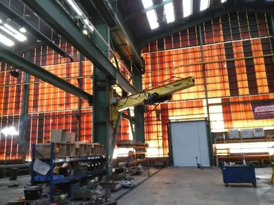USED DEMAG JIB CRANE 3 TON