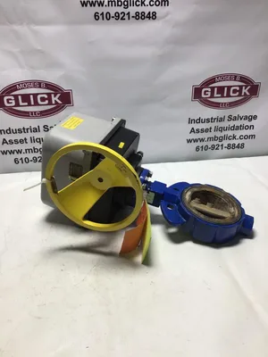 Keystone Epi-Torc Valve Actuator; 100-952-270-777-502 With 4″ Butterfly Valve