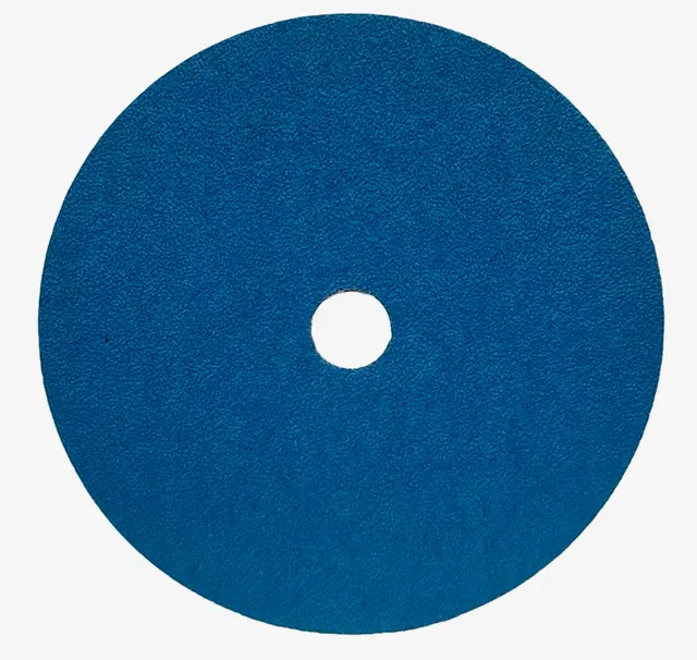 Norton 9-1/8 x 7/8" BlueFire Fiber Sanding Discs 36 Grit Zirconia Alumina 25PK