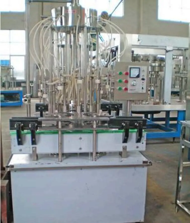 Filler, Bottle, Rotary, Reverse Pressure, Stainless Steel, 2000 BPH, Hot/Cold Fill, #5991766