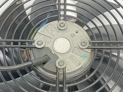 USED EBM-PAPST AC AXIAL FAN 2600RPM 230VAC 150W W/ SHIELD
