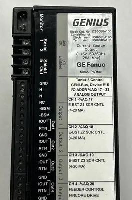 USED GE FANUC IC660BBA105