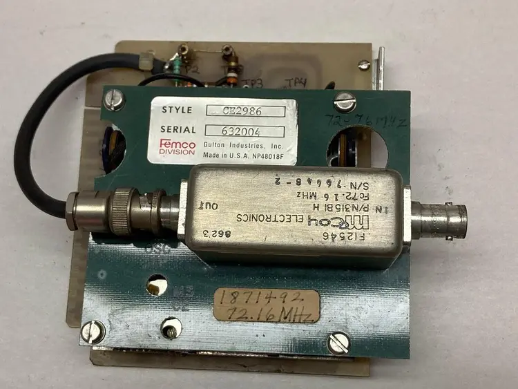 Used FEMCO CE2986A Miscellaneous Equipment (Electrical & Power) | Surplus Asset Holdings #1198571