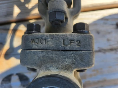 2019 3/4" Class 800 Gate Valve