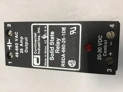 USED CONTINENTAL INDUSTRIES RSDA-660-25-1DE