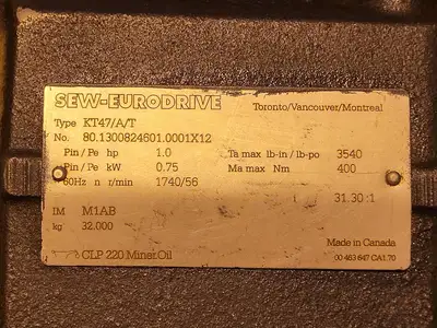 NEW SEW-EURODRIVE DRE80M4/FG/RI