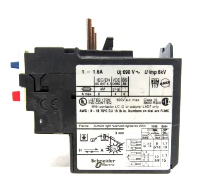NEW TELEMECANIQUE LRD-06 RELAY LRD06
