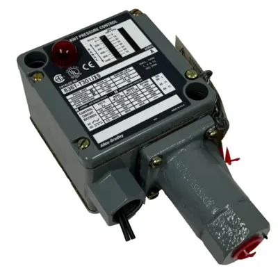 NEW ALLEN BRADLEY 836T-T301JX9 PRESSURE CONTROL SER. A 70-1000PSI
