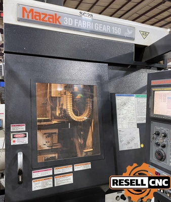 USED 2010 Mazak 3D Fabri Gear 150 Tube