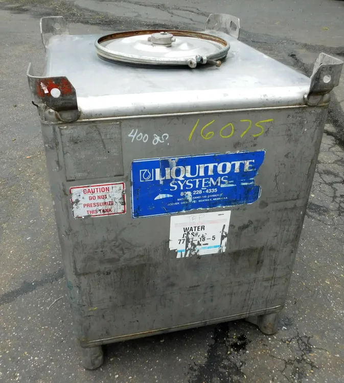 Used HOOVER GROUP TOTE 400 GALLON Hoppers New Jersey US | Champion Trading Corporation #423751