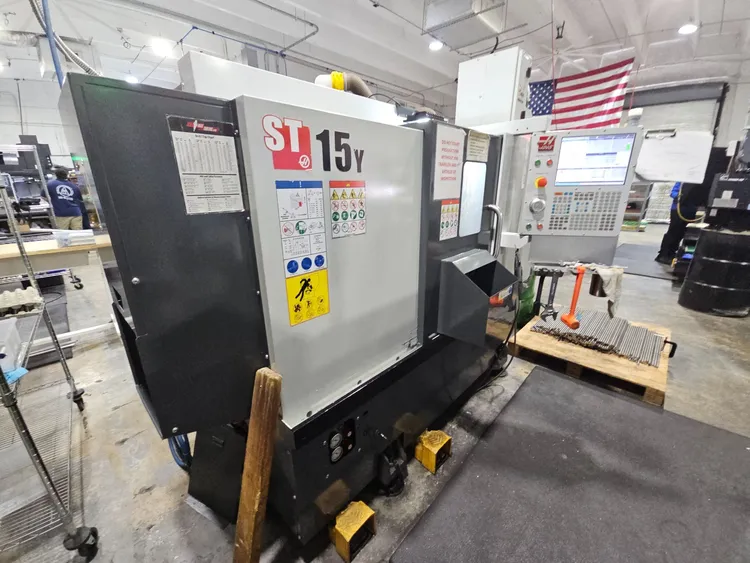 Used 2023 HAAS ST-15Y 5-Axis or More CNC Lathes California US | Machinery Network #1187375