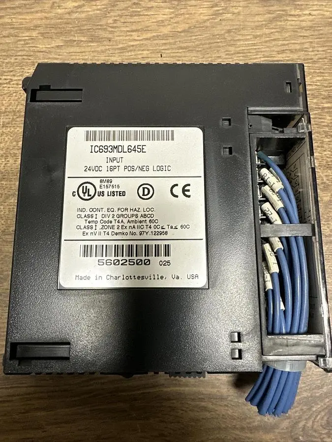 Used GE FANUC IC693MDL6450E PLC Input & Output Ohio US | Surplus Asset Holdings #1245754