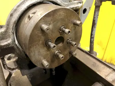 1" LANDIS SINGLE SPINDLE THREADER W/ 8R HEAD: STOCK #19071
