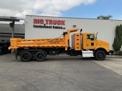 Used 2009 KENWORTH T800 Hooklifts & Roll-Offs California US | Big Truck & Equipment #1412296