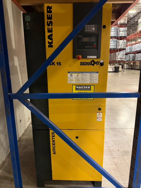 Used KAESER Sk15 Rotary Screw & Sliding Vane Air Compressors Texas US | Elite Machine #884488