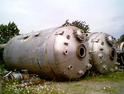 45,000L S/S Limpet Coiled Reactor