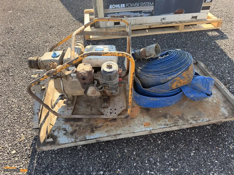 Used WACKER PT3A TRASH PUMP WITH HOSE Centrifugal Pumps Michigan US | Miedema Asset Management Group #1410994