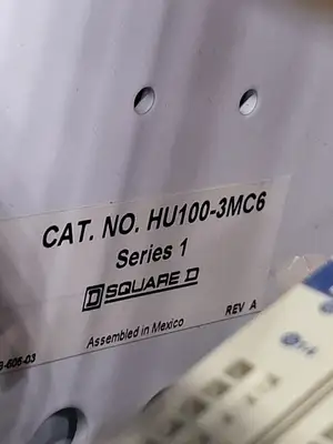 USED SQUARE D MODEL 6