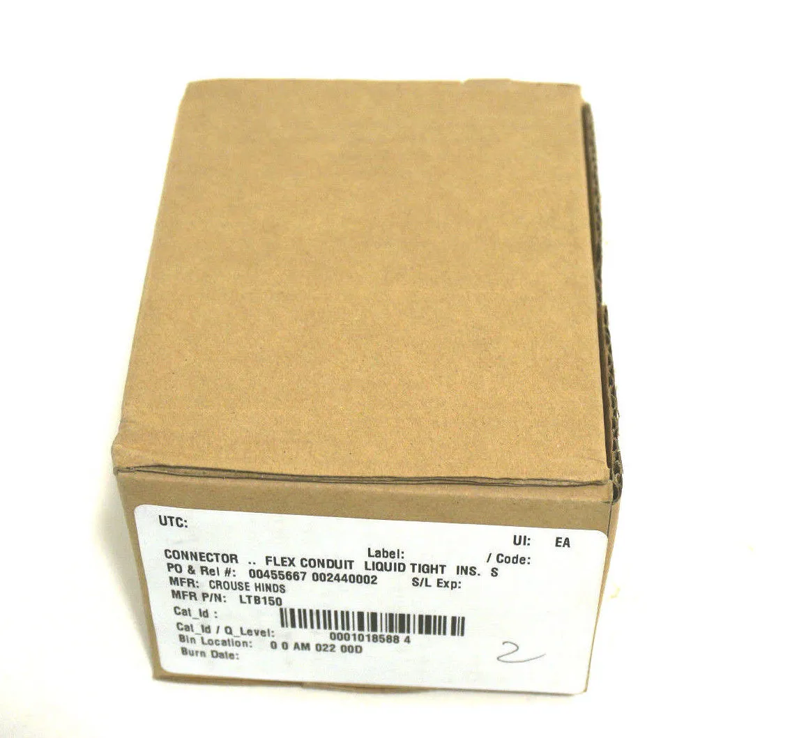 2 NEW CROUSE-HINDS LTB150 CONDUIT FITTINGS