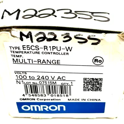 NEW OMRON E5CS-R1PU-W TEMPERATURE CONTROLLER AC100-240 E5CSR1PUW