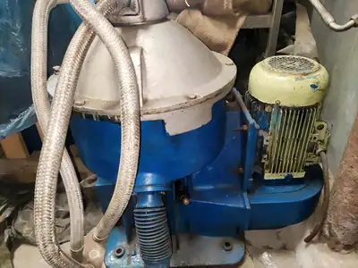 Alfa-Laval S-821 fuel/lube oil purifier, 316SS.