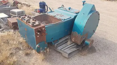 USED NATIONAL JWS TRIPLEX PUMP