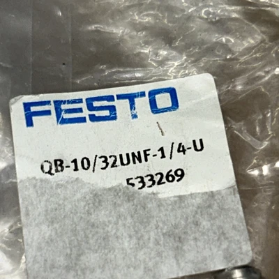 NEW Festo QB-10-32-UNF-1/4-U