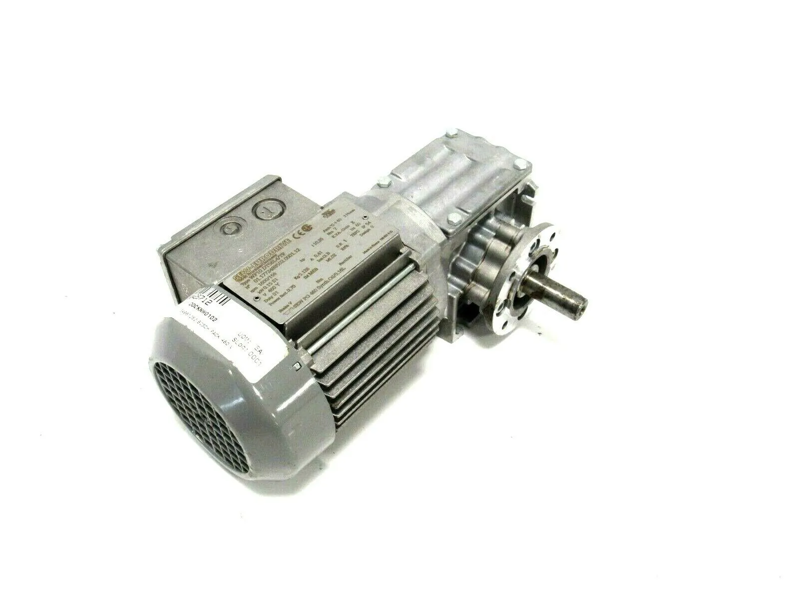 NEW SEW EURODRIVE WF10 DT56L4/TF GEAR MOTOR WF10DT56L4TF RPM 1600/156 460V