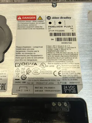 Used ALLEN BRADLEY 2711P-T7C22D8S Programmable Logic Controllers South Carolina US | ESS Industrial Equipment Sales #1494616