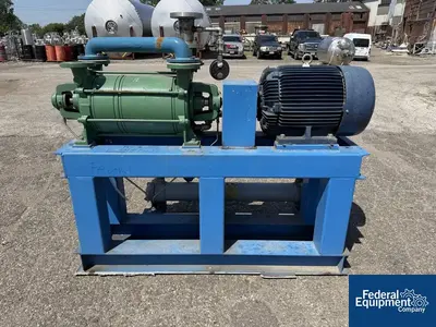 Used SIHI Sihi Liquid Ring Vacuum Pump, Model LPHY 65327, 40 HP Vacuum Pumps Ohio US | Federal Equipment Company #1256591