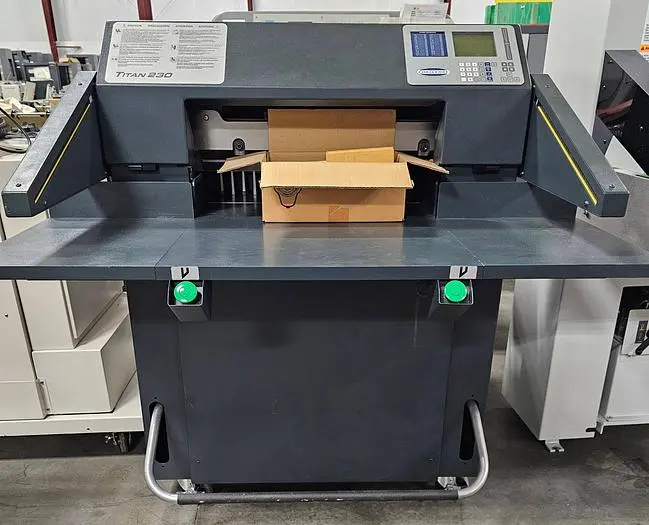 Used 2008 _UNKNOWN_ TITAN 230 Paper Cutters North Carolina US | BROOKS PRINTING EQUIPMENT #1300313