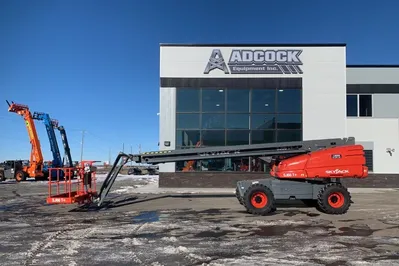 New | in-Stock 2026 SKYJACK SJ66 T+ TELESCOPIC BOOM LIFT Telescopic Boom Lifts Alberta CA | Adcock Equipment #1418025
