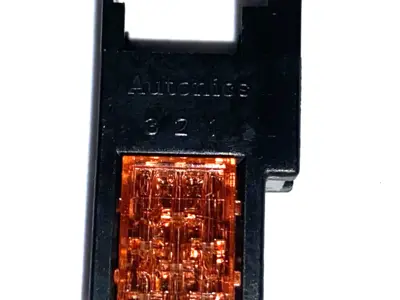 New | in-Stock Autonics Red Socket Sensor Connector 3-Pin AWG24-26 LOT OF 10 Terminal Blocks Michigan US | Maverick Industrial Sales #1398330