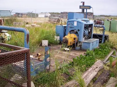 USED DETROIT 6-71 INLINE 6 CYLINDER DIESEL ENGINE