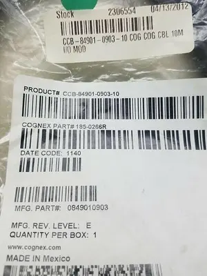 New | in-Stock COGNEX CCB-84901-1003-05 Cable & Wire Michigan US | ND Industrial Surplus #1227006