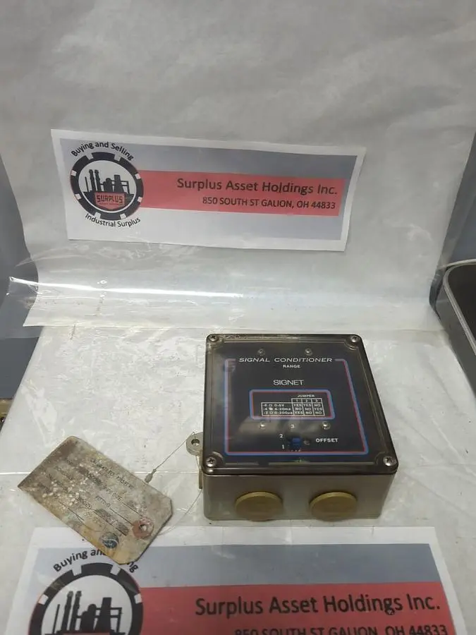 Used SIGNET 51440-1 Industrial Controls Ohio US | Surplus Asset Holdings #1244182