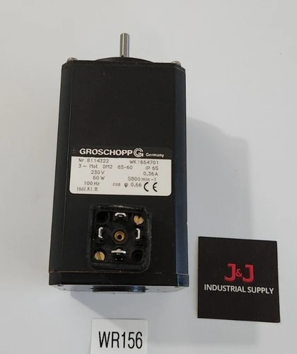 Used Groschopp 8114322 Motors (misc) Indiana US | J&J Industrial Supply #1078528