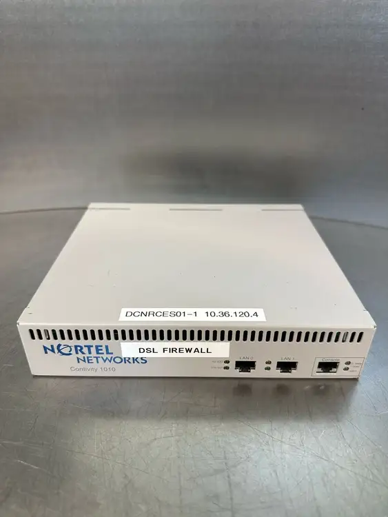 Used Nortel _UNKNOWN_ Firewall & VPN Equipment South Carolina US | Palmetto Automation #1154103