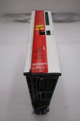 Beckhoff AX2003-AS S60301-520 Digital Compact Servo Drive Amplifier STK 3442-D