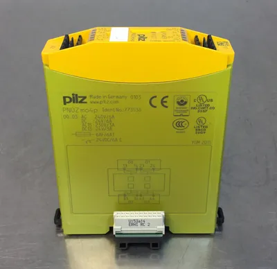 PILZ PNOZ mo4p SAFETY RELAY 773536 SAFETY MODULE 5B-3