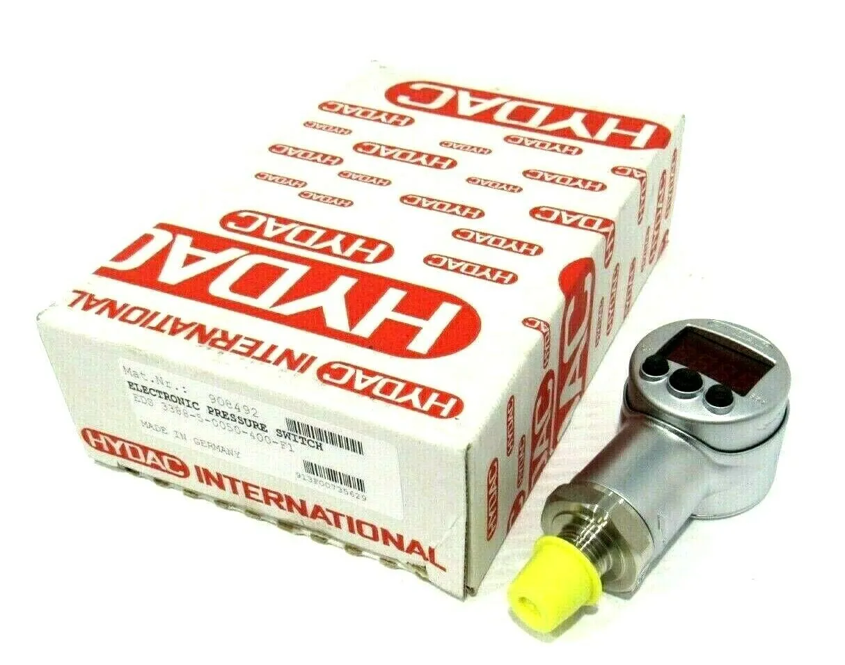 NEW HYDAC EDS 3388-5-0050-400-F1 PRESSURE SWITCH 908492 EDS338850050400F1