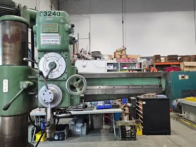 Used SUMMIT 3' X 8" Radial Drills British Columbia CA | Lenmark #1488848