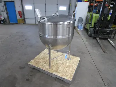 Legion Utensils Co. Half Jacketed 75 Gal. SS Kettle
