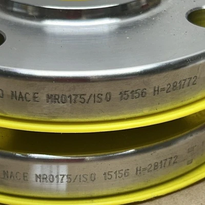 (2) Flange B16, 2", SCH 40S, A/SA182 NNB Fast Shipping! + Warranty